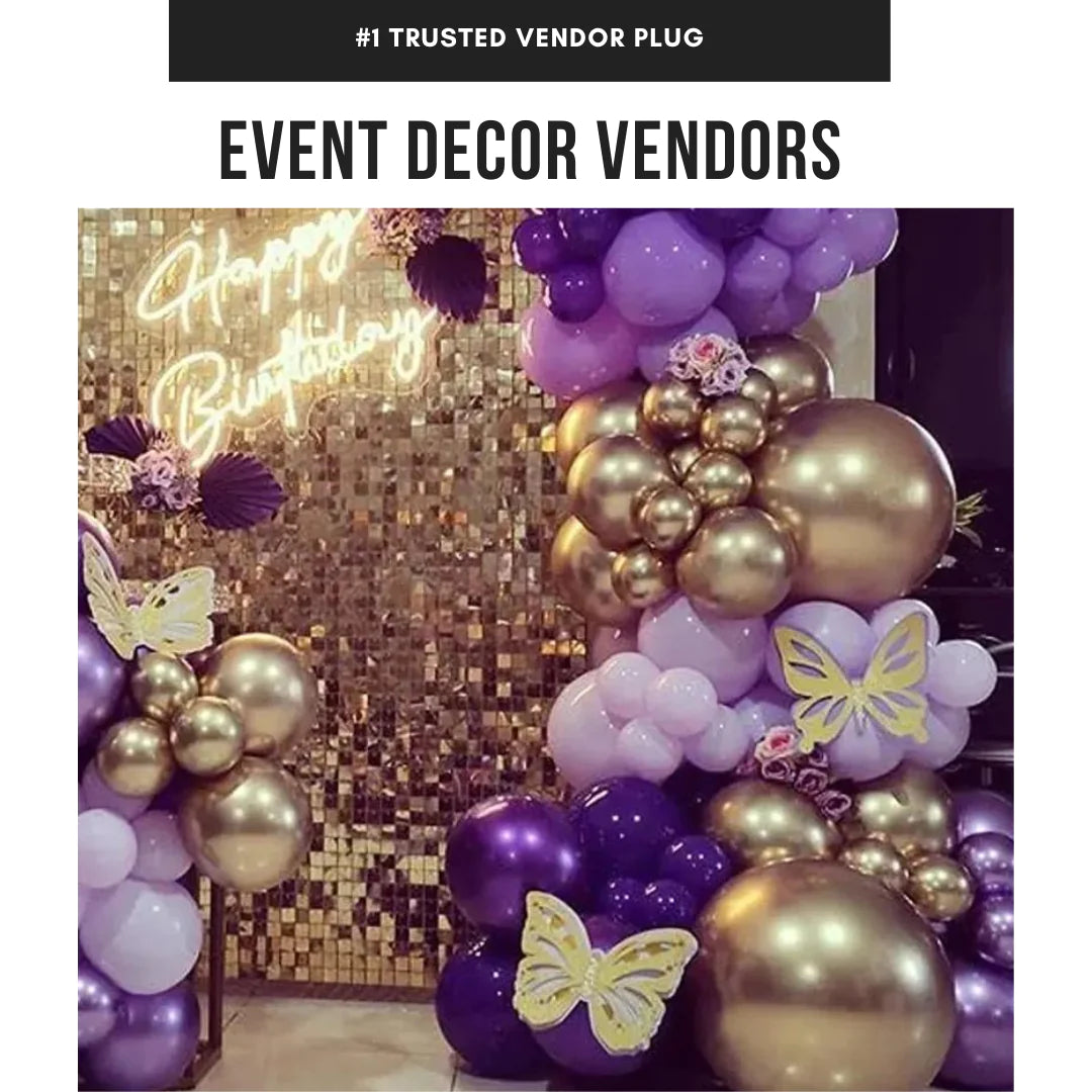 Event Decor Vendors