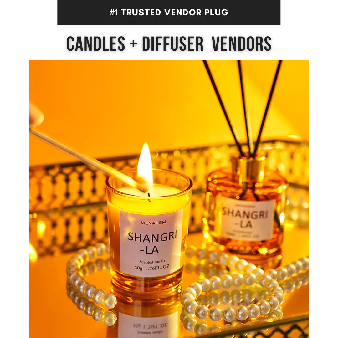 Candles &amp; Diffuser Vendors
