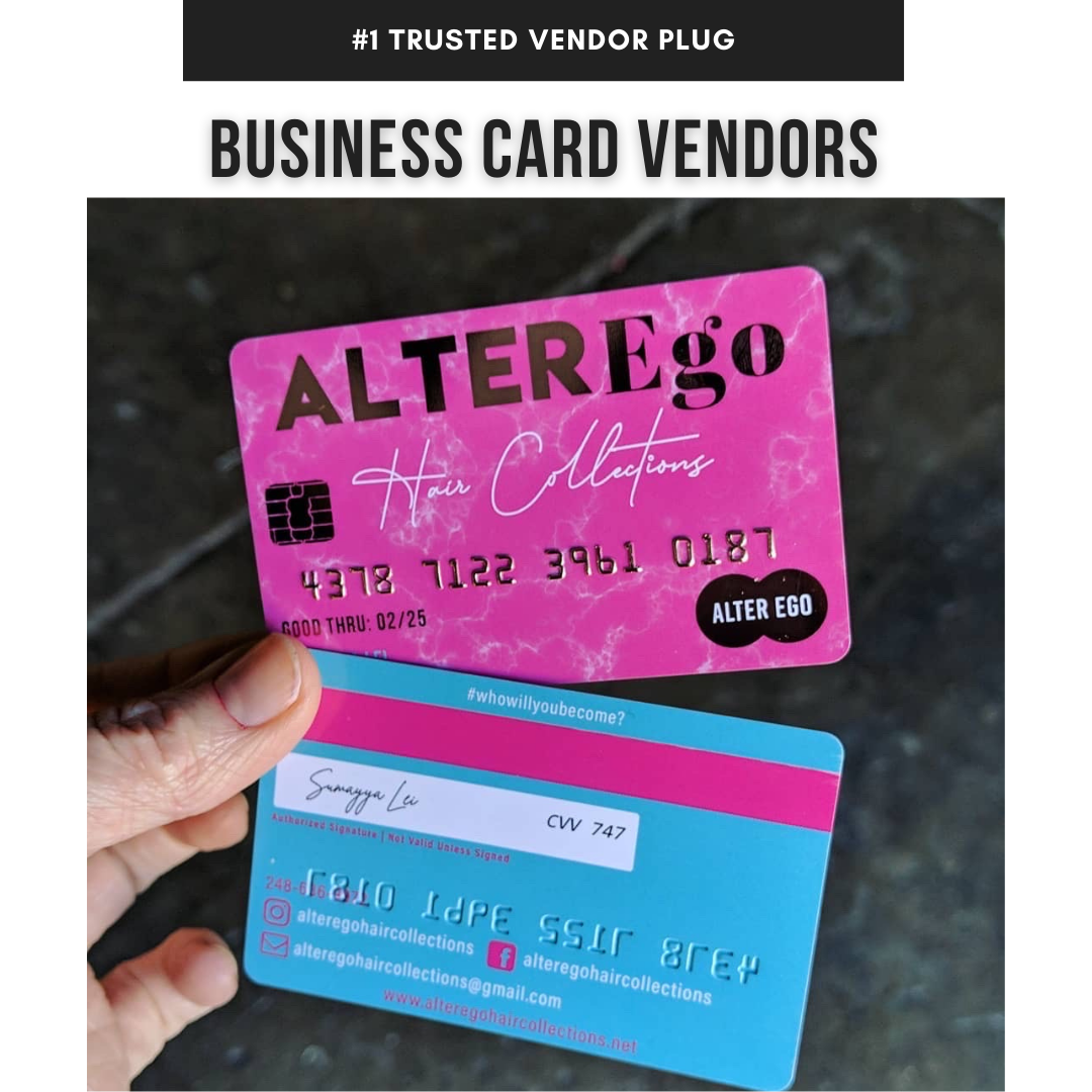 Business Card &amp; Thank You Card Vendors