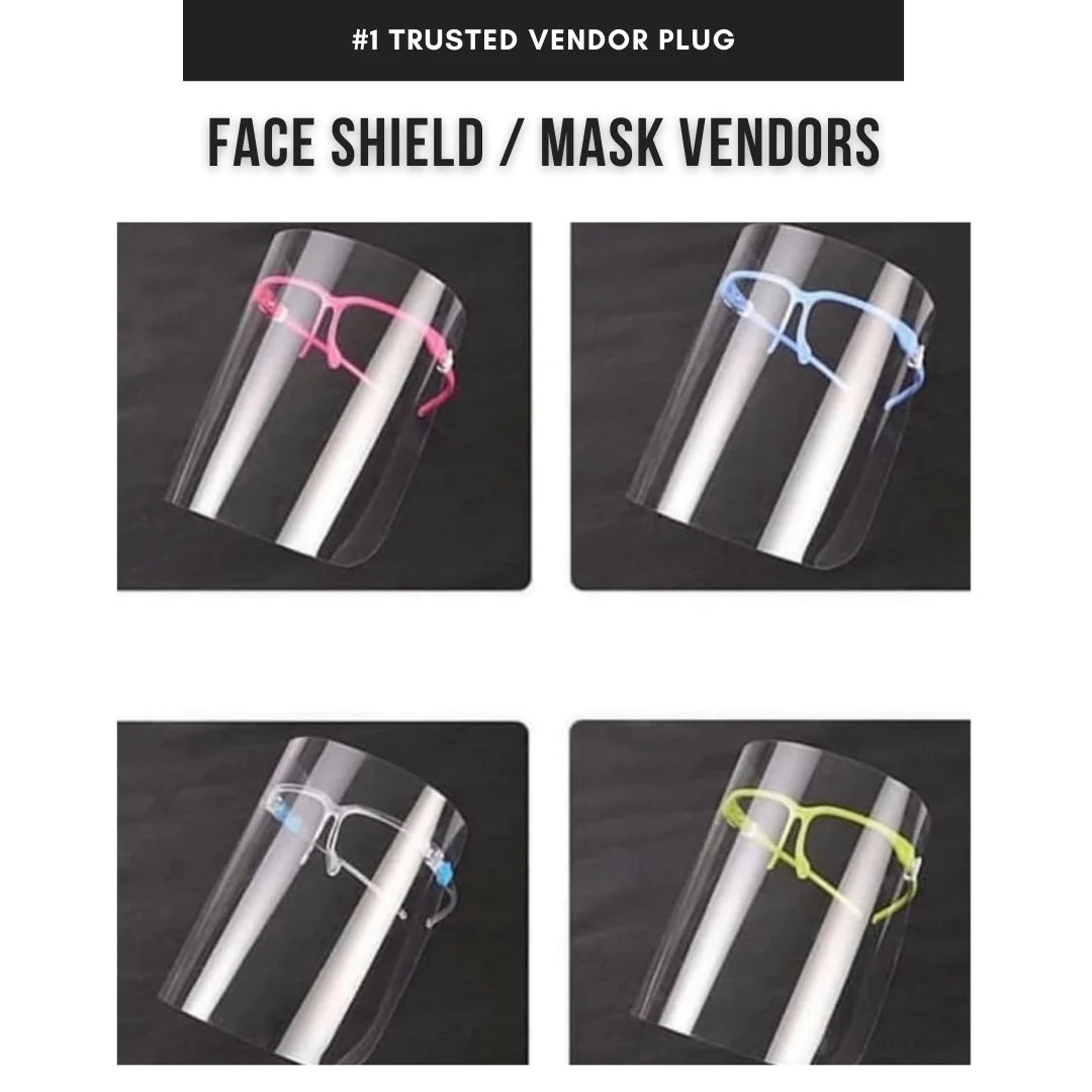 Face Shield &amp; Mask Vendors